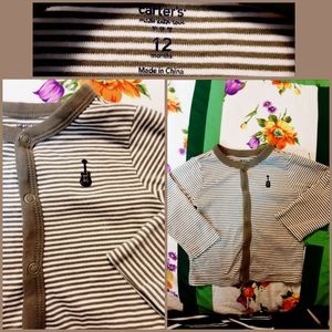 12 Month Button Up Top